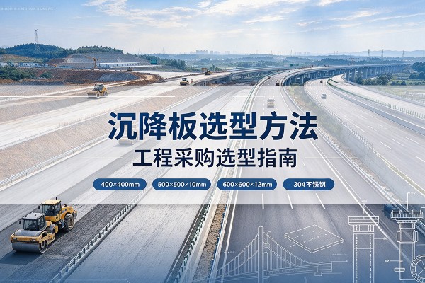 中山沉降板选择方法